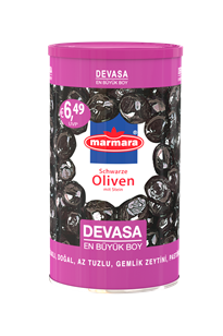 Devasa Whole Black Olives